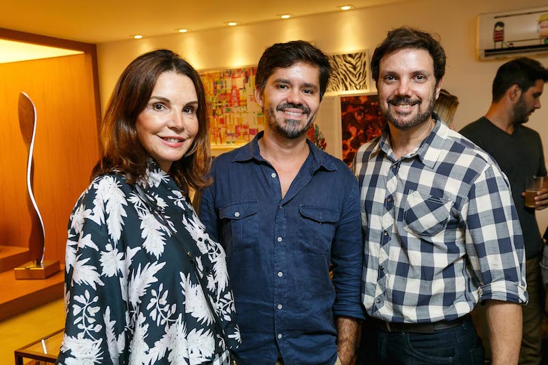 PATRICIA MAYER, RICARDO MELO E MARIO SANTOS