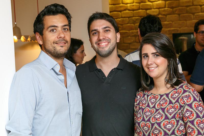 RAFAEL ZAMPINI, GABRIEL BORSOI E PAULA MARTINS