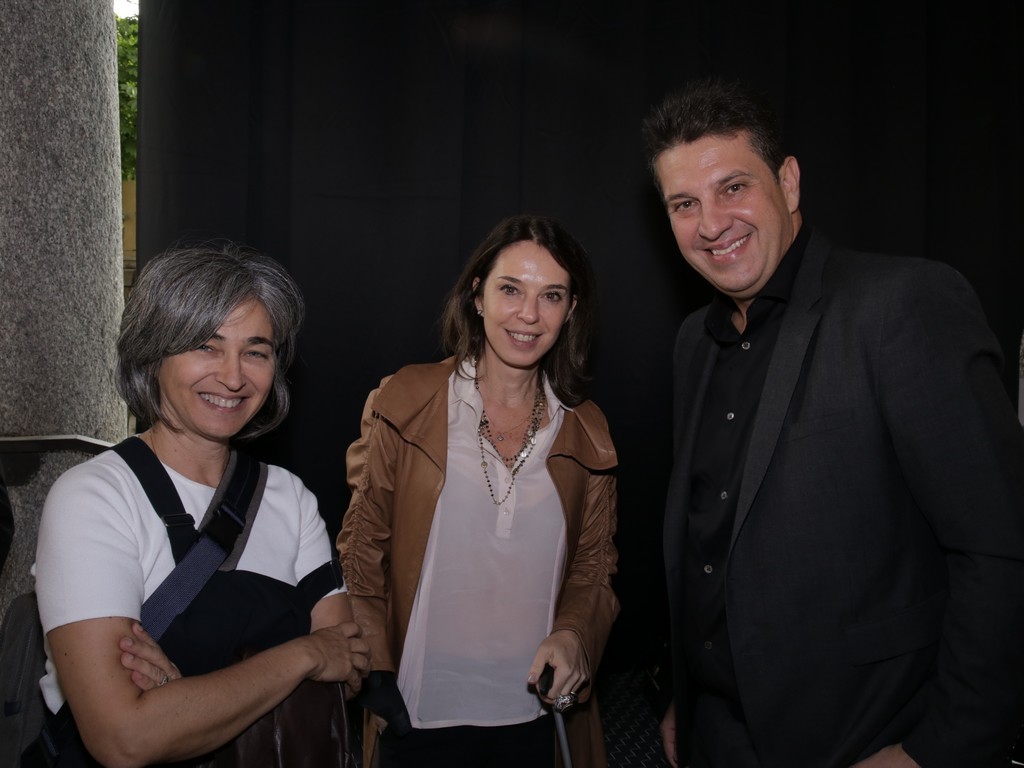 Esther Schattan da Ornare, Lauro Andrade e amiga.